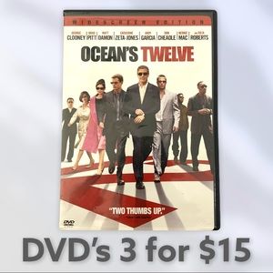 📀 Ocean’s Twelve DVD movie 📀